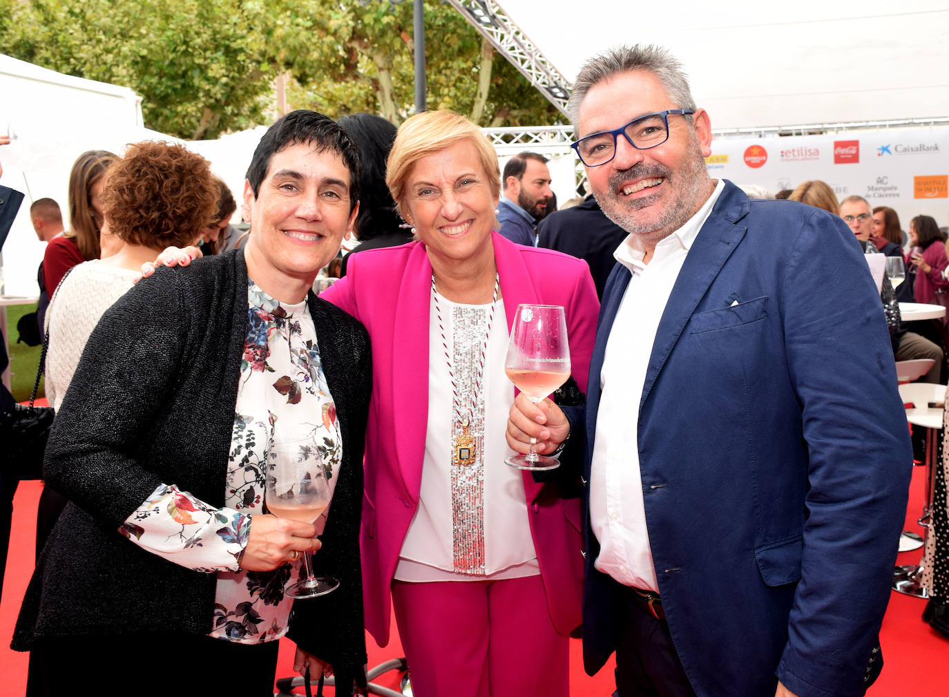 Isabel Blanco, Leonor González Menorca y Jesús Izquierdo