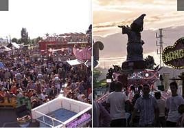 Las barracas cruzan el Ebro