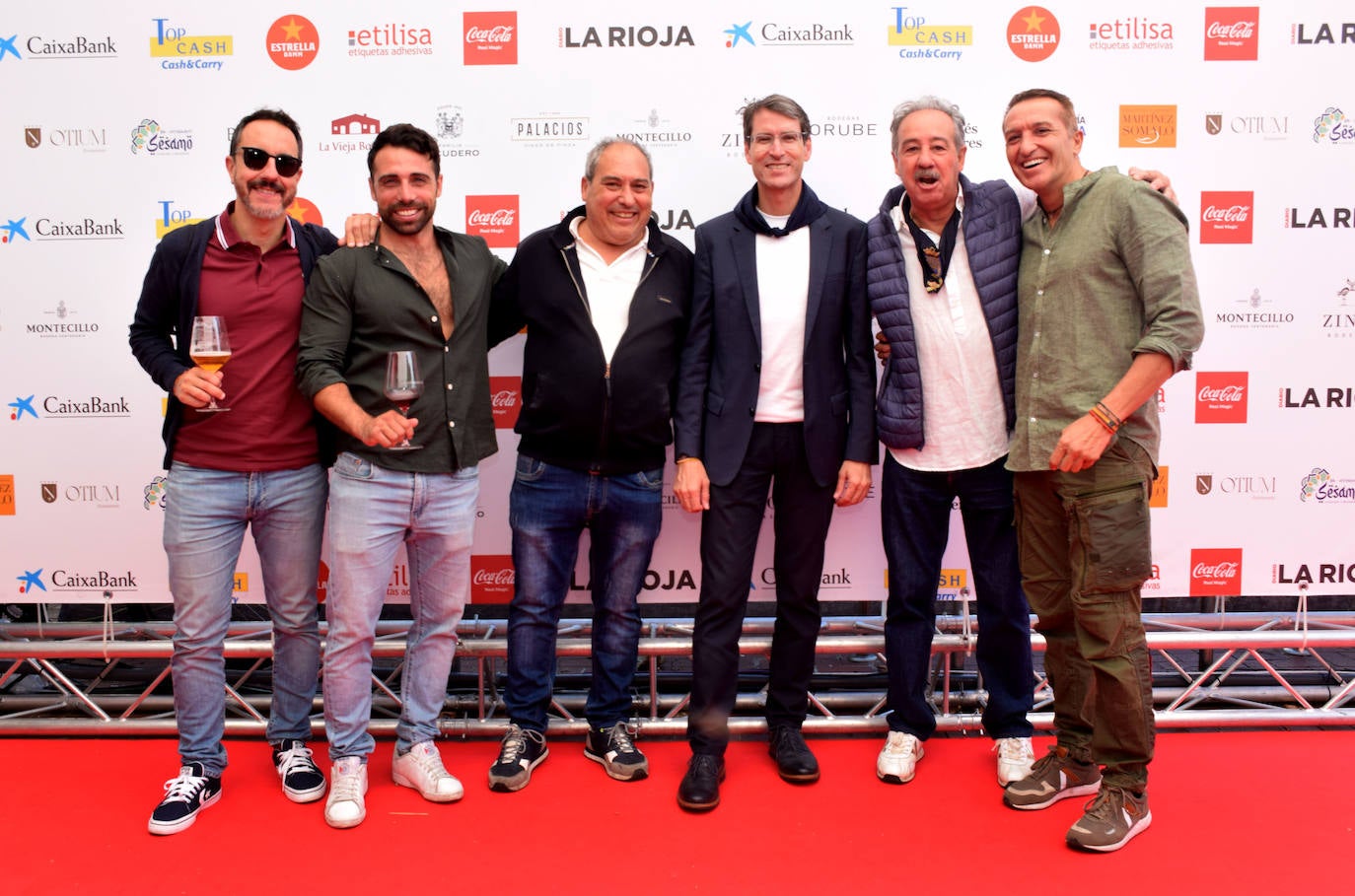 Adolfo Alonso, Rodrigo Gaona, Ricardo García, Gonzalo Capellán, Paco Martínez Bergés y Diego Luis Mimbrero García