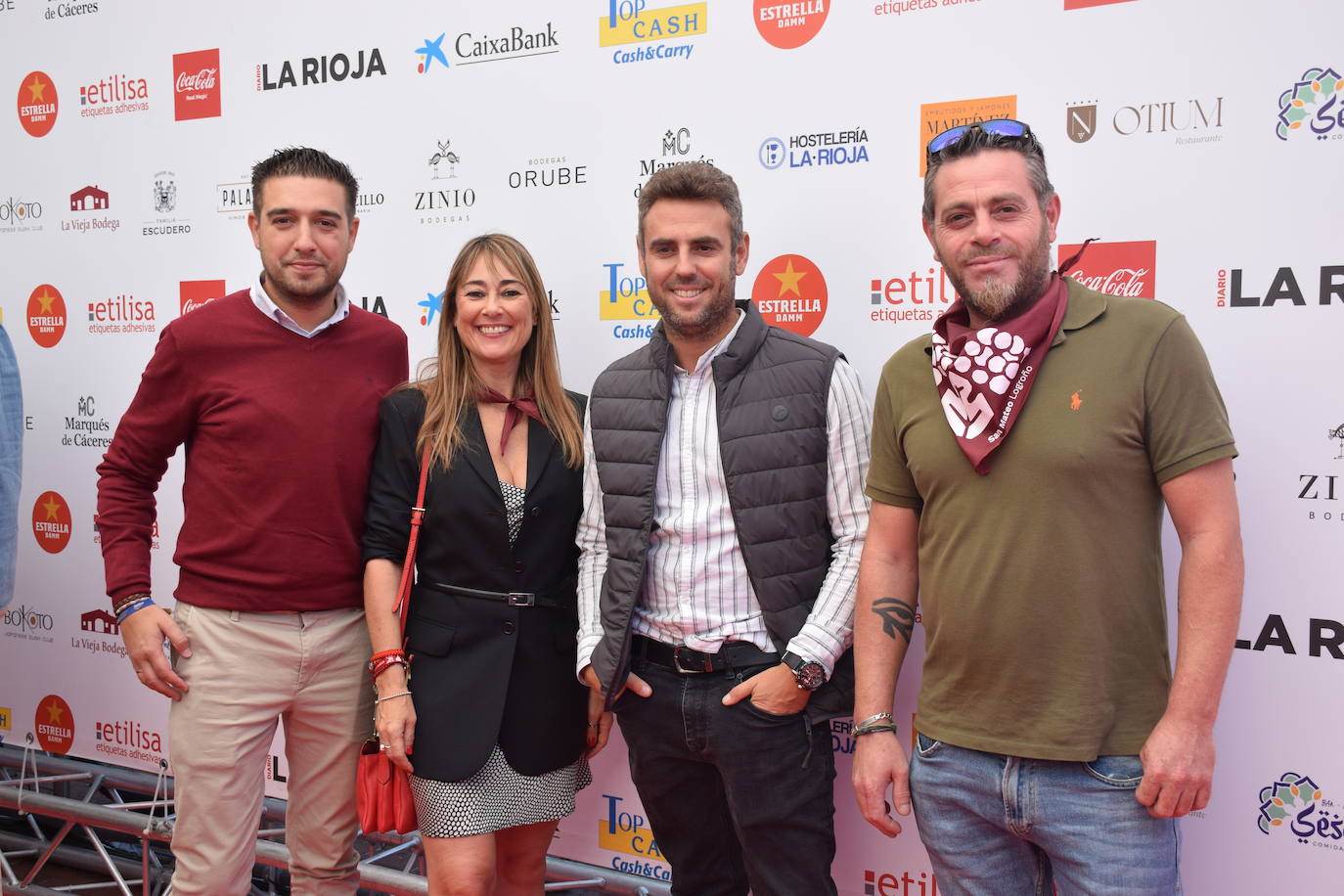 Sergio García, Marisa Hoyuela, Daniel Hernández y José Antonio Corral