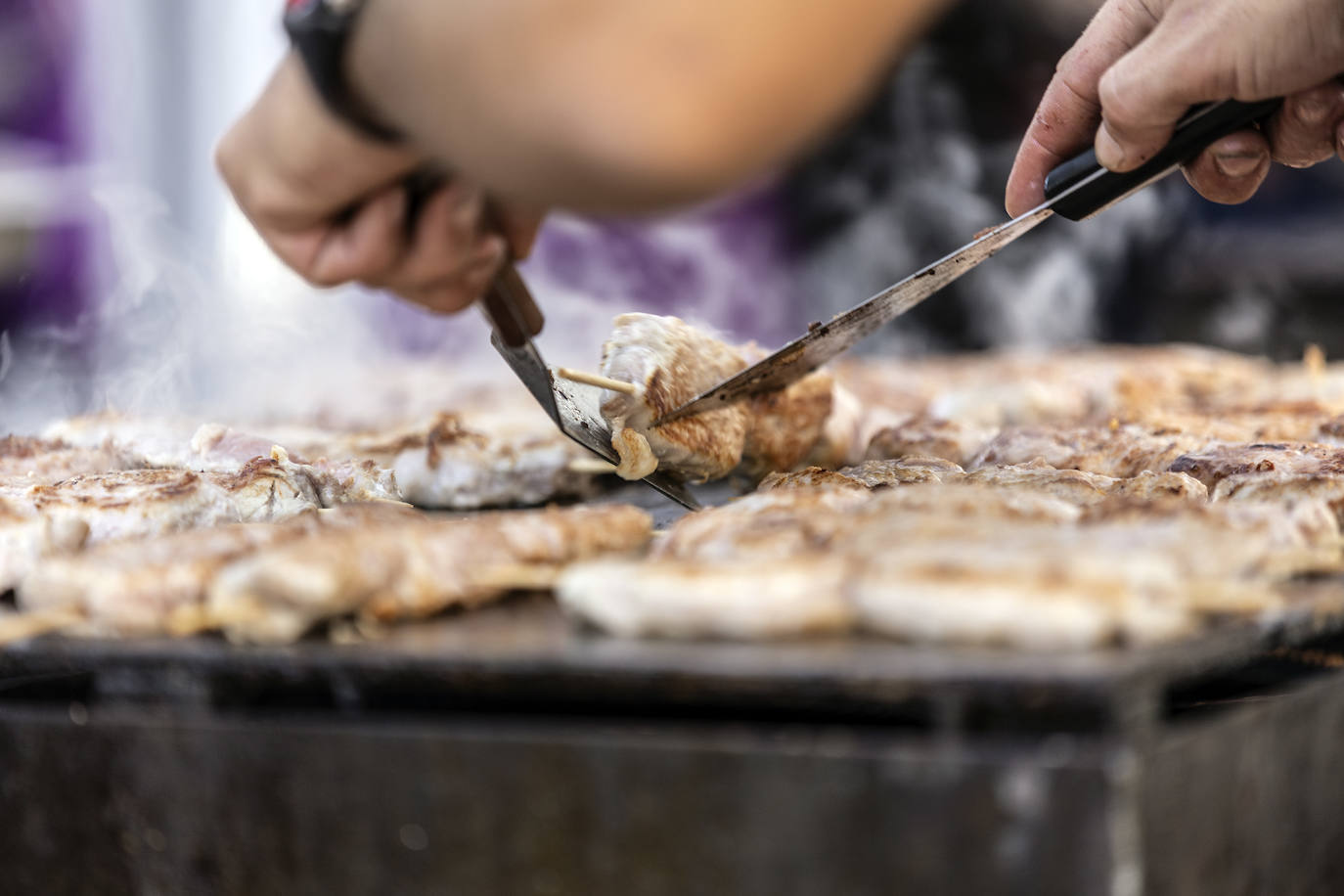 Degustaciones de la Peña La Rioja y la Peña la Uva