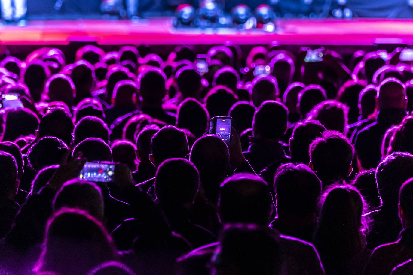 Concierto de Los Secretos en la plaza del Ayuntamiento
