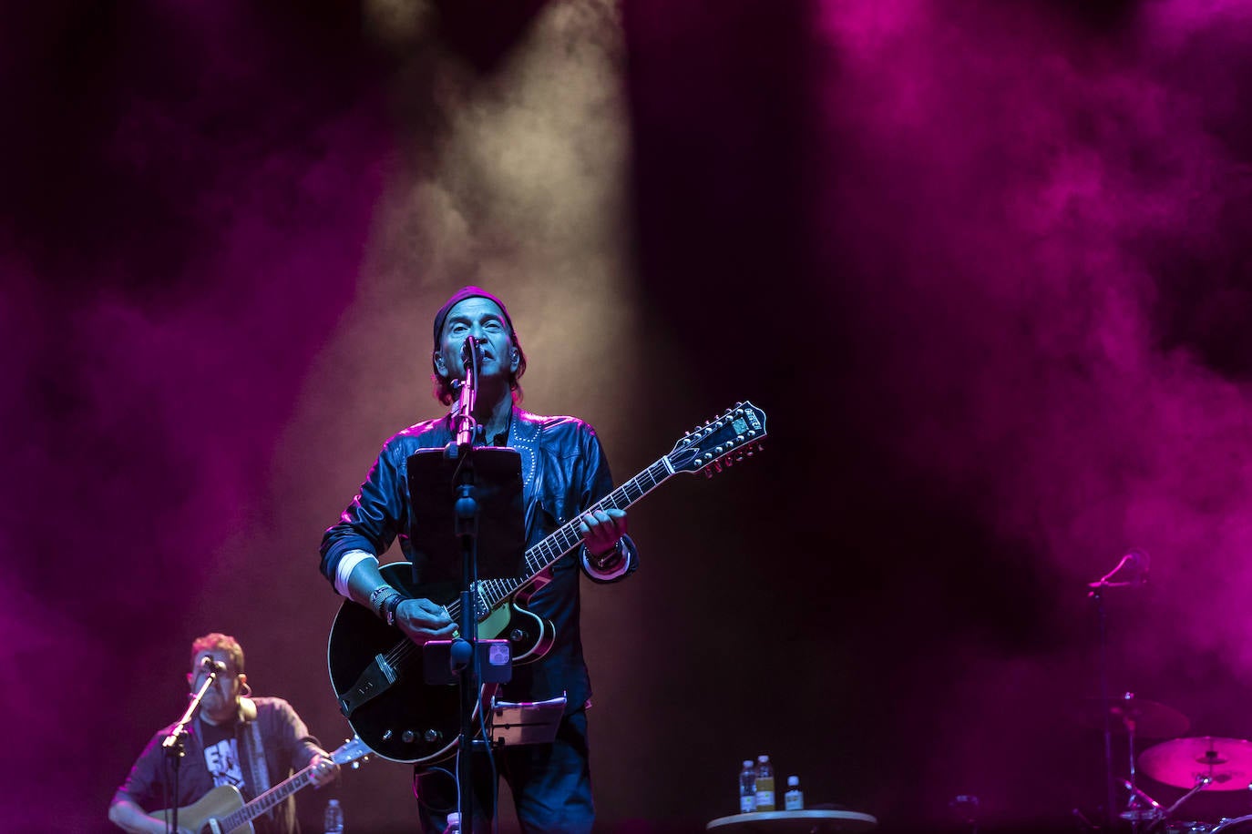 Concierto de Los Secretos en la plaza del Ayuntamiento
