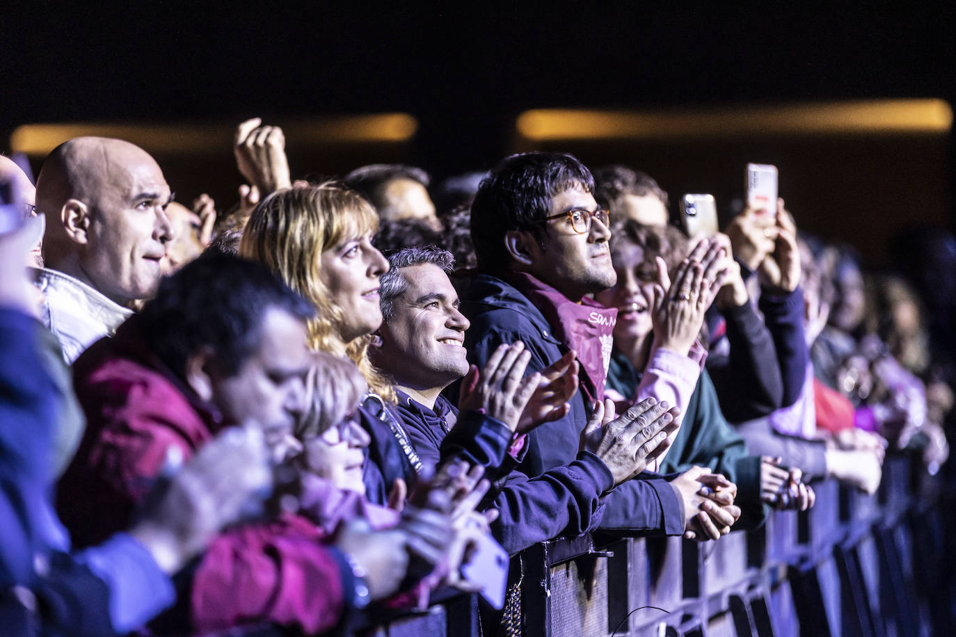 Concierto de Los Secretos en la plaza del Ayuntamiento