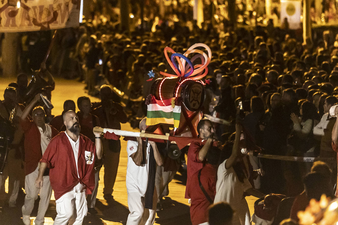 Quema de la cuba de San Mateo 2023