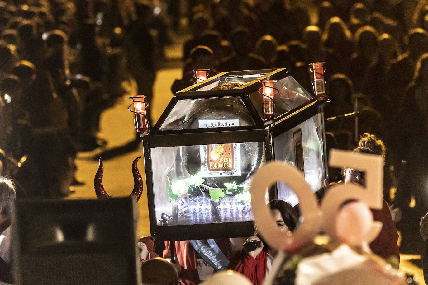 Quema de la cuba de San Mateo 2023