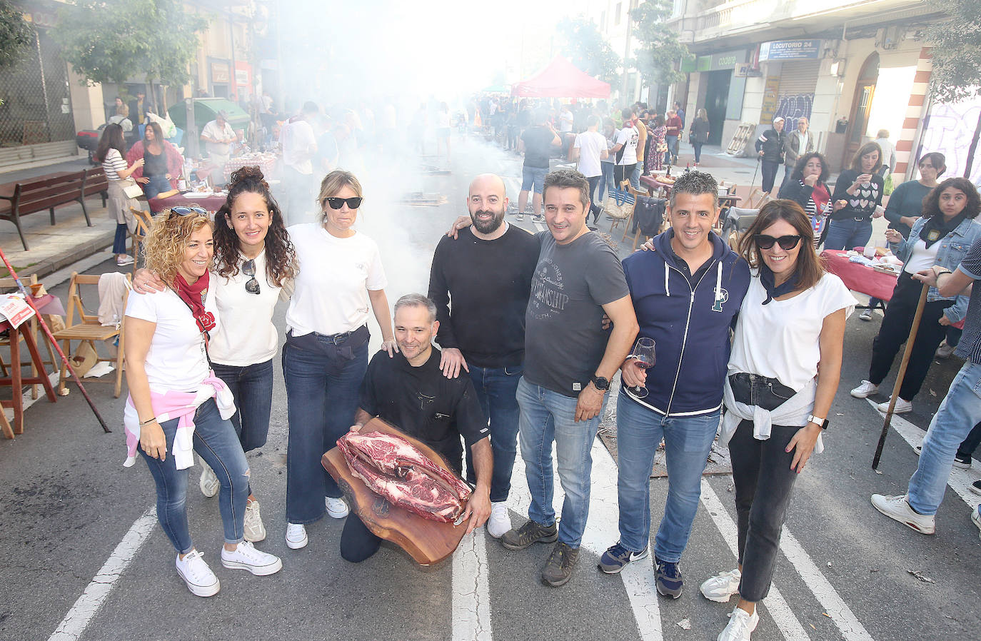 La exaltación de chuletillas, en imágenes
