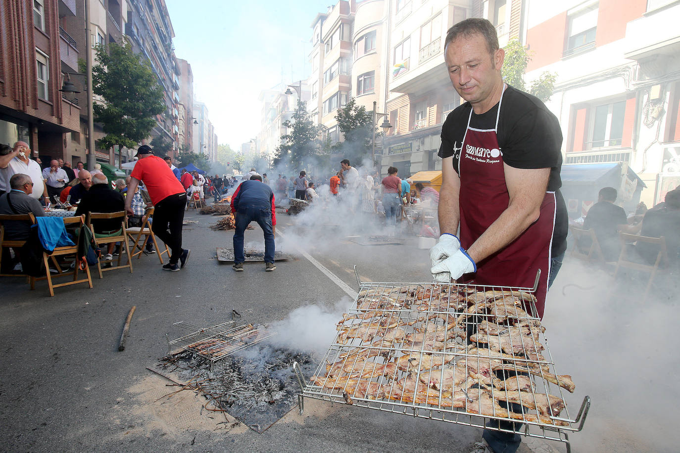 La exaltación de chuletillas, en imágenes