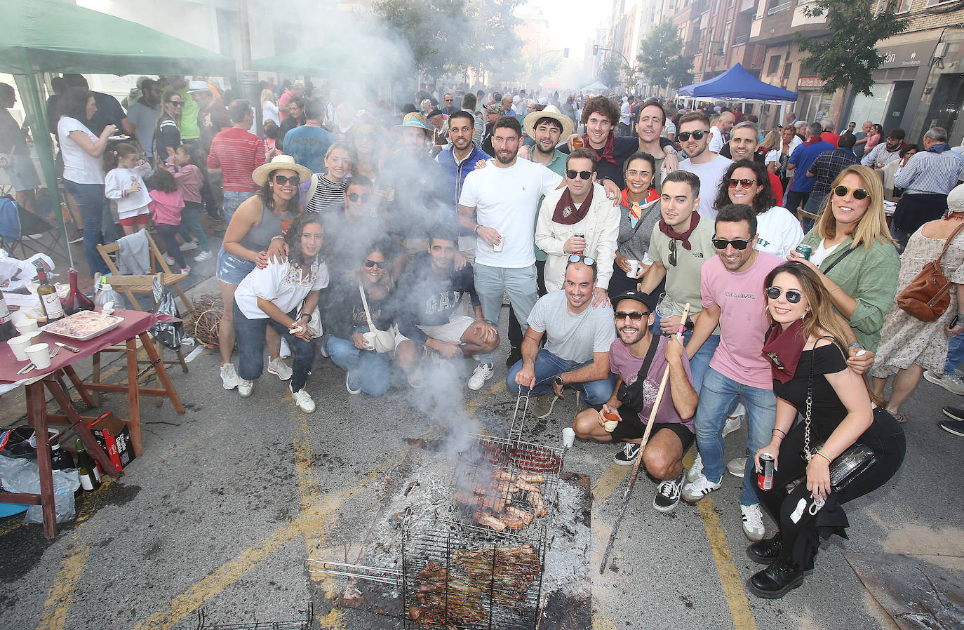 La exaltación de chuletillas, en imágenes
