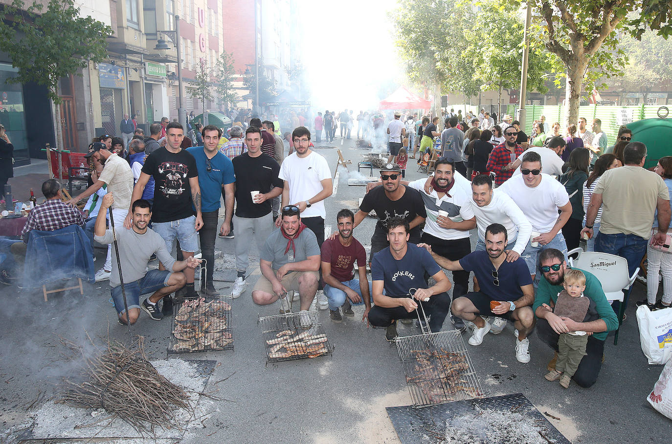 La exaltación de chuletillas, en imágenes