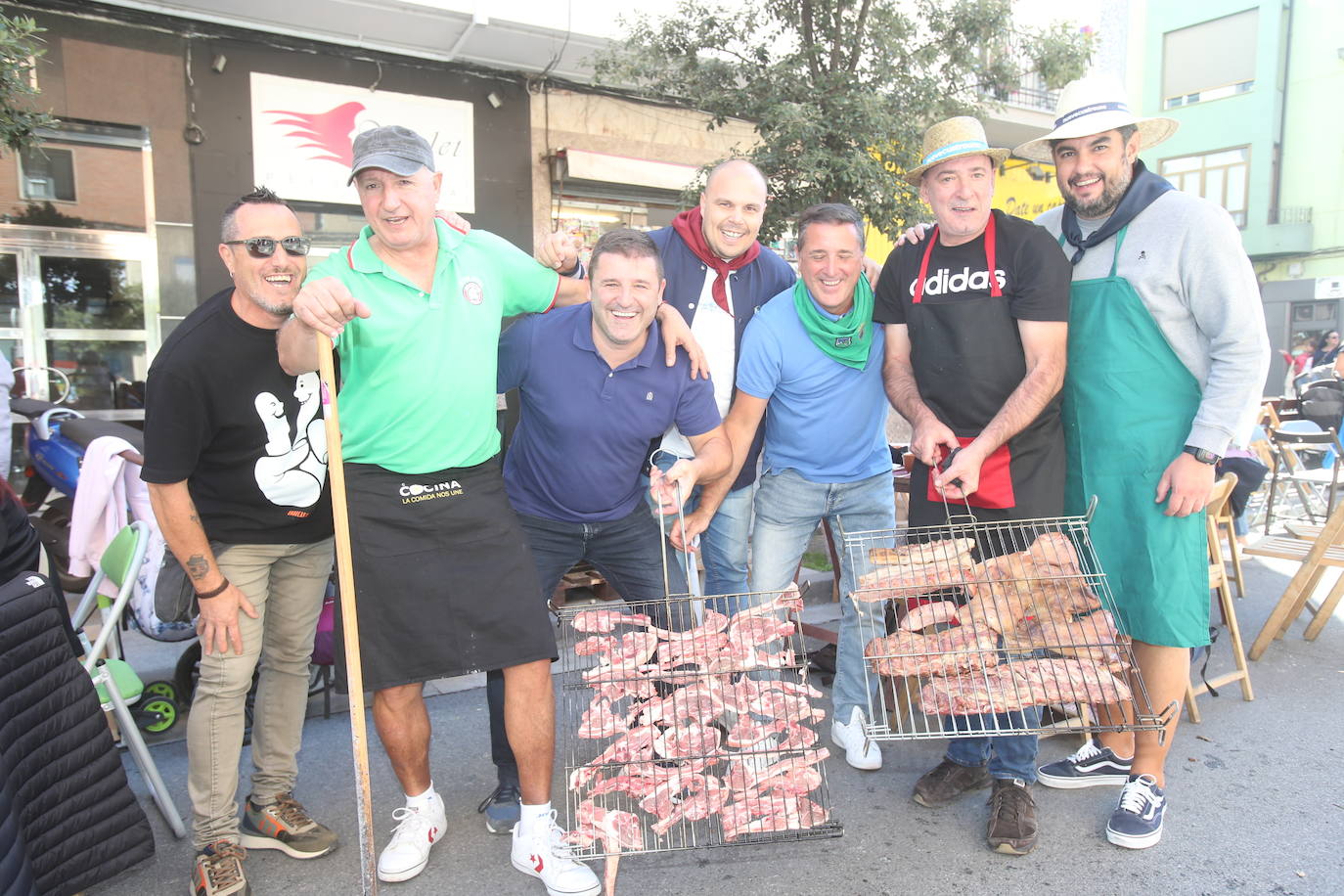 La exaltación de chuletillas, en imágenes