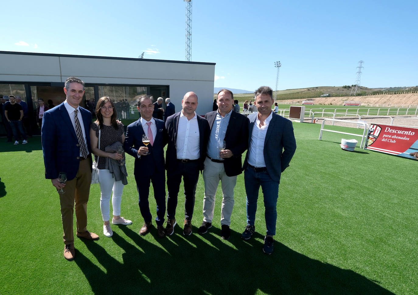 Inauguración oficial de la ciudad deportiva de la UD Logroñés