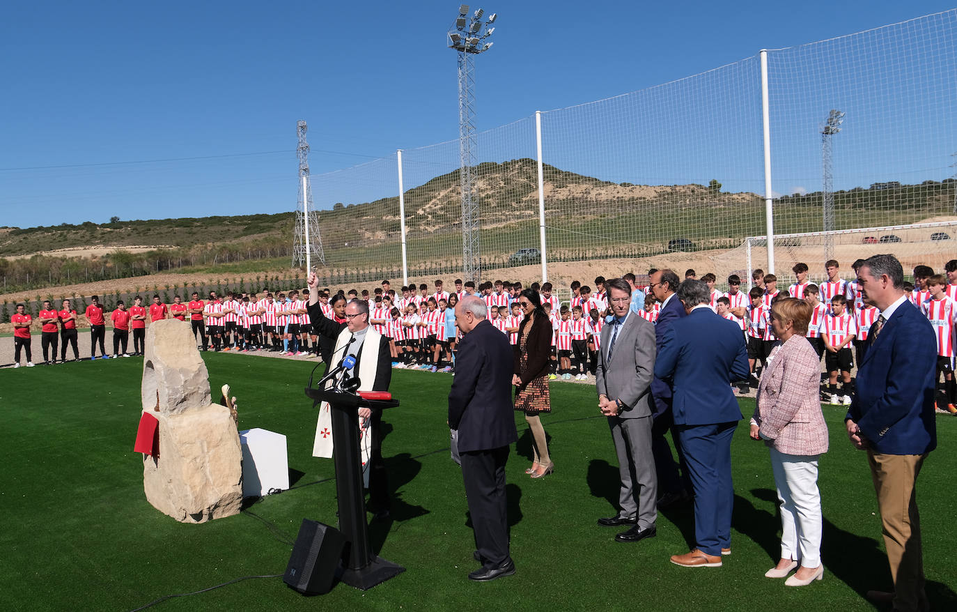 Inauguración oficial de la ciudad deportiva de la UD Logroñés