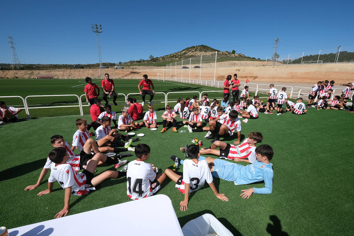 Inauguración oficial de la ciudad deportiva de la UD Logroñés