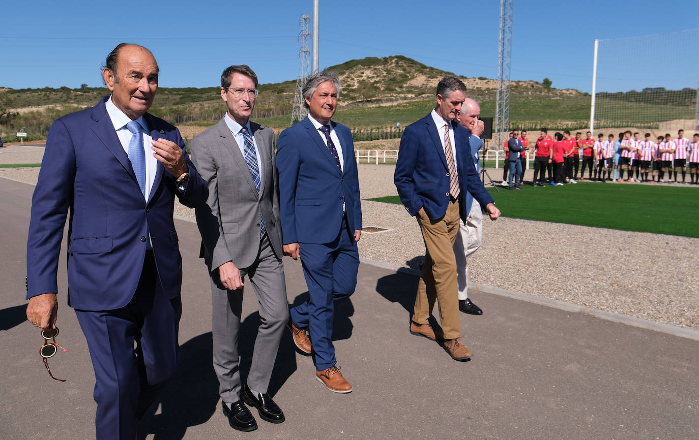 Inauguración oficial de la ciudad deportiva de la UD Logroñés