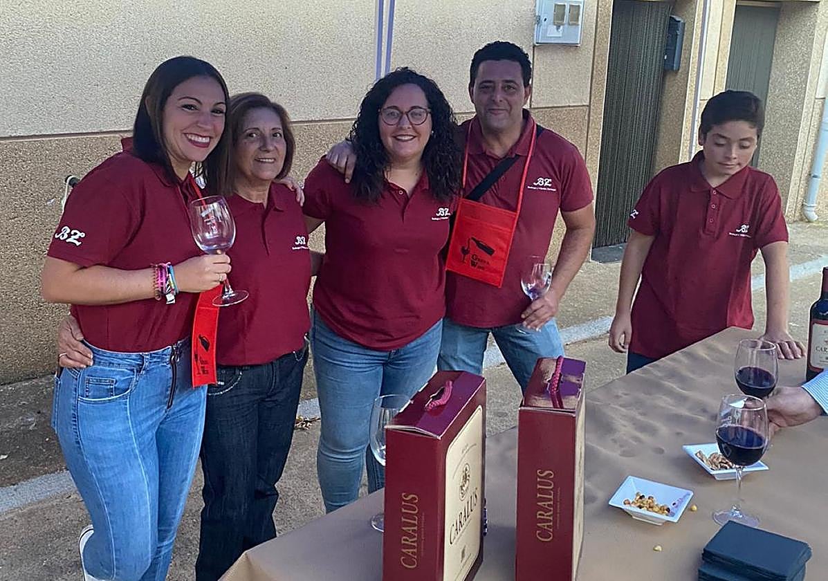 Bodegas Zorruque con su vino Caralus, en el 'Gravawine'.