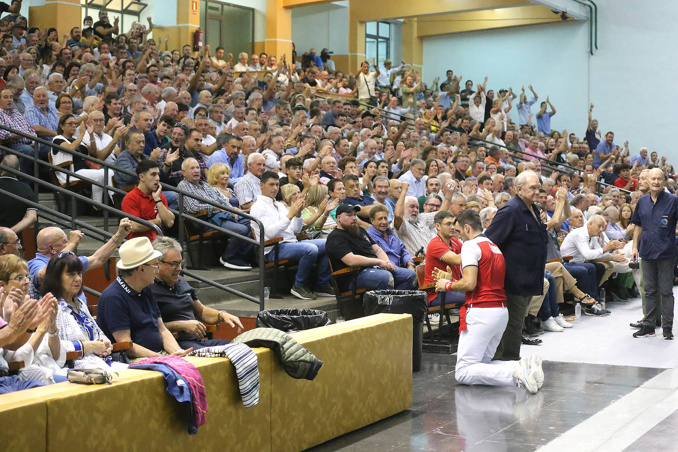 Las imágenes de la final del torneo de pelota de San mateo