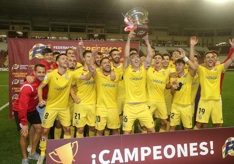 La UD Logroñés se proclamó campeona de la fase riojana de la Copa Federación.