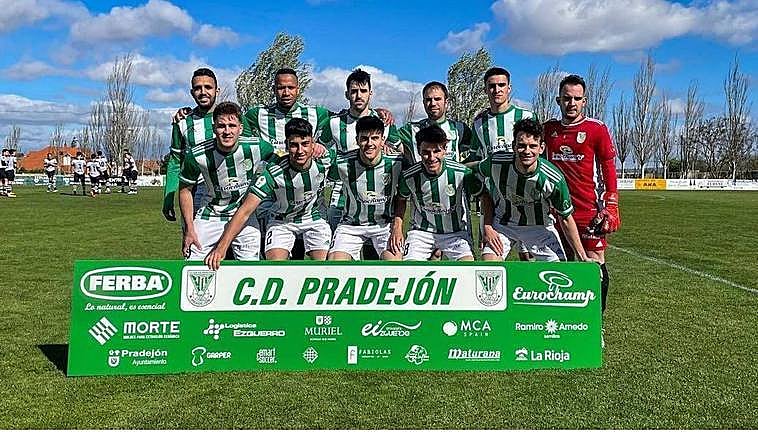 Imagen de uno de los equipos iniciales que utilizó el pasado año el Pradejón.