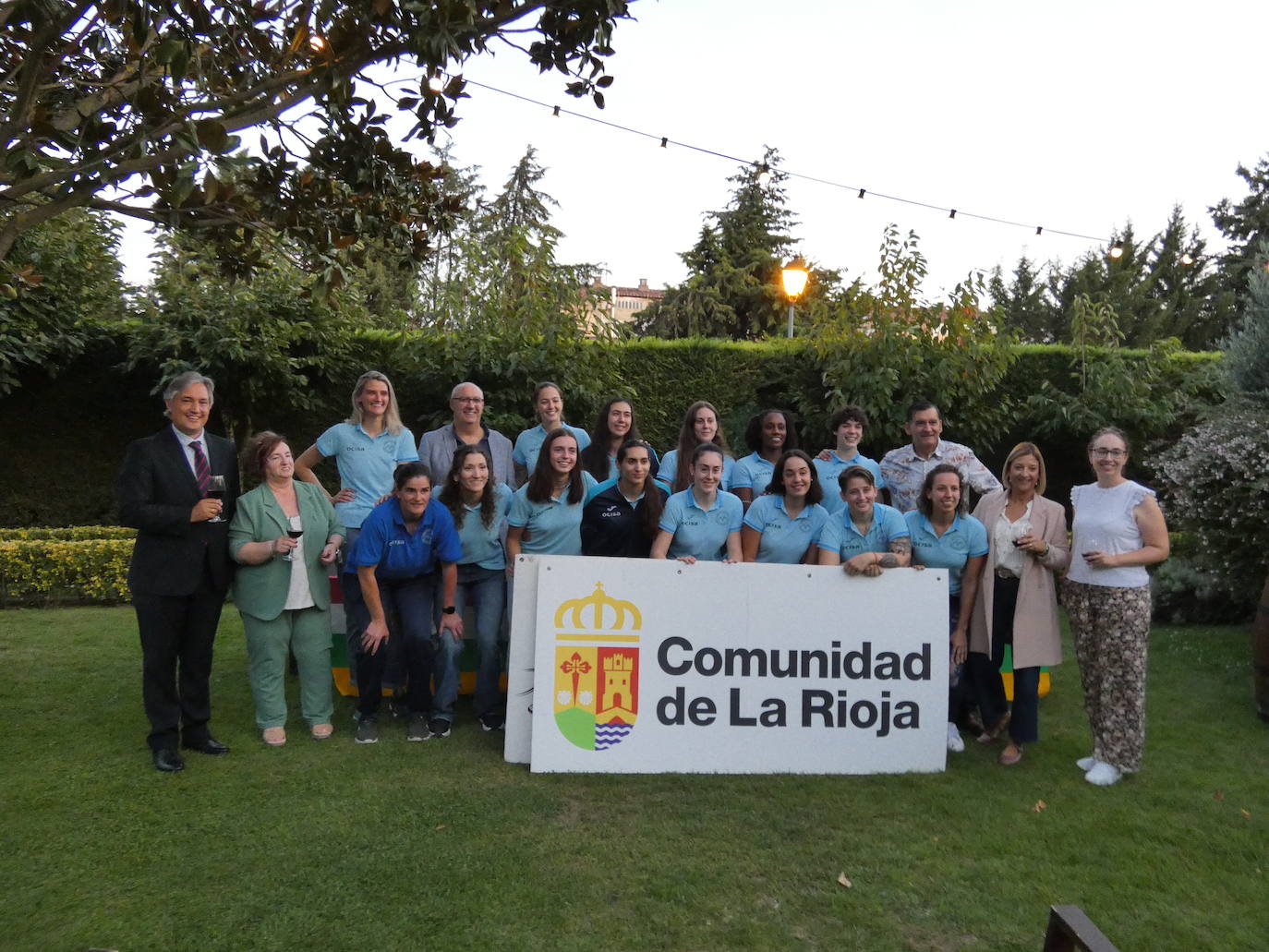 Presentación del Haro Rioja Voley