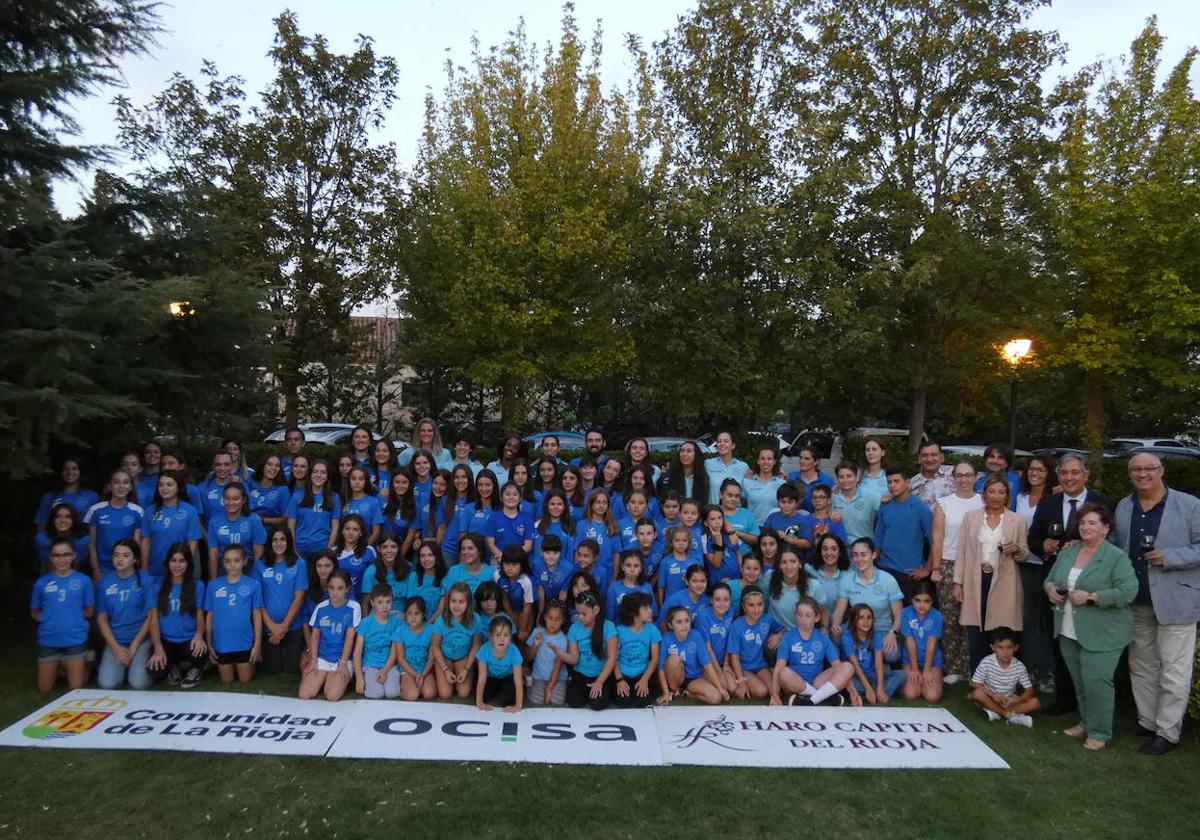 Presentación del Haro Rioja Voley