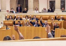 El pleno del Parlamento de La Rioja en imágenes