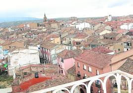 Vista general del casco antiguo de Calahorra, en donde se desarrollan proyectos de recuperación con ayuda del Fondo de Desarrollo Regional (Feder).