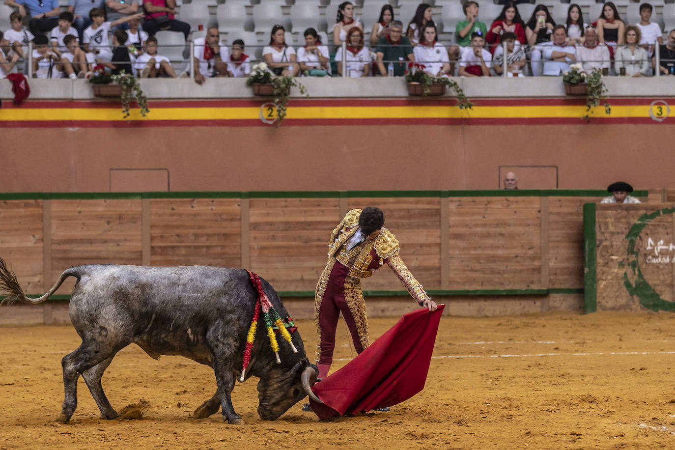 Así ha sido la novillada de toros en Arnedo