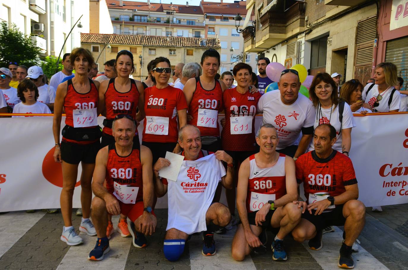 Marcha a favor de Cáritas en Calahorra