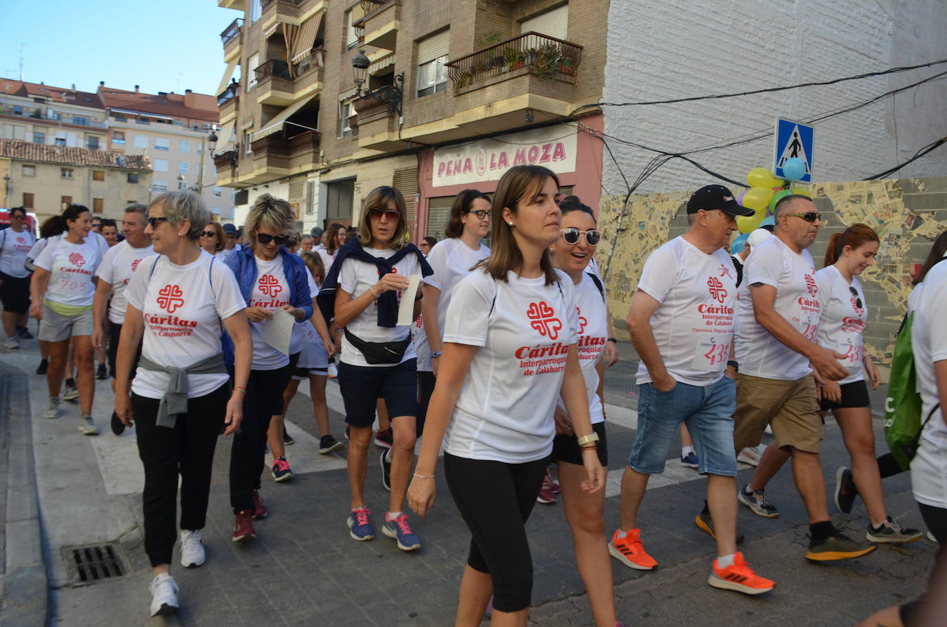 Marcha a favor de Cáritas en Calahorra