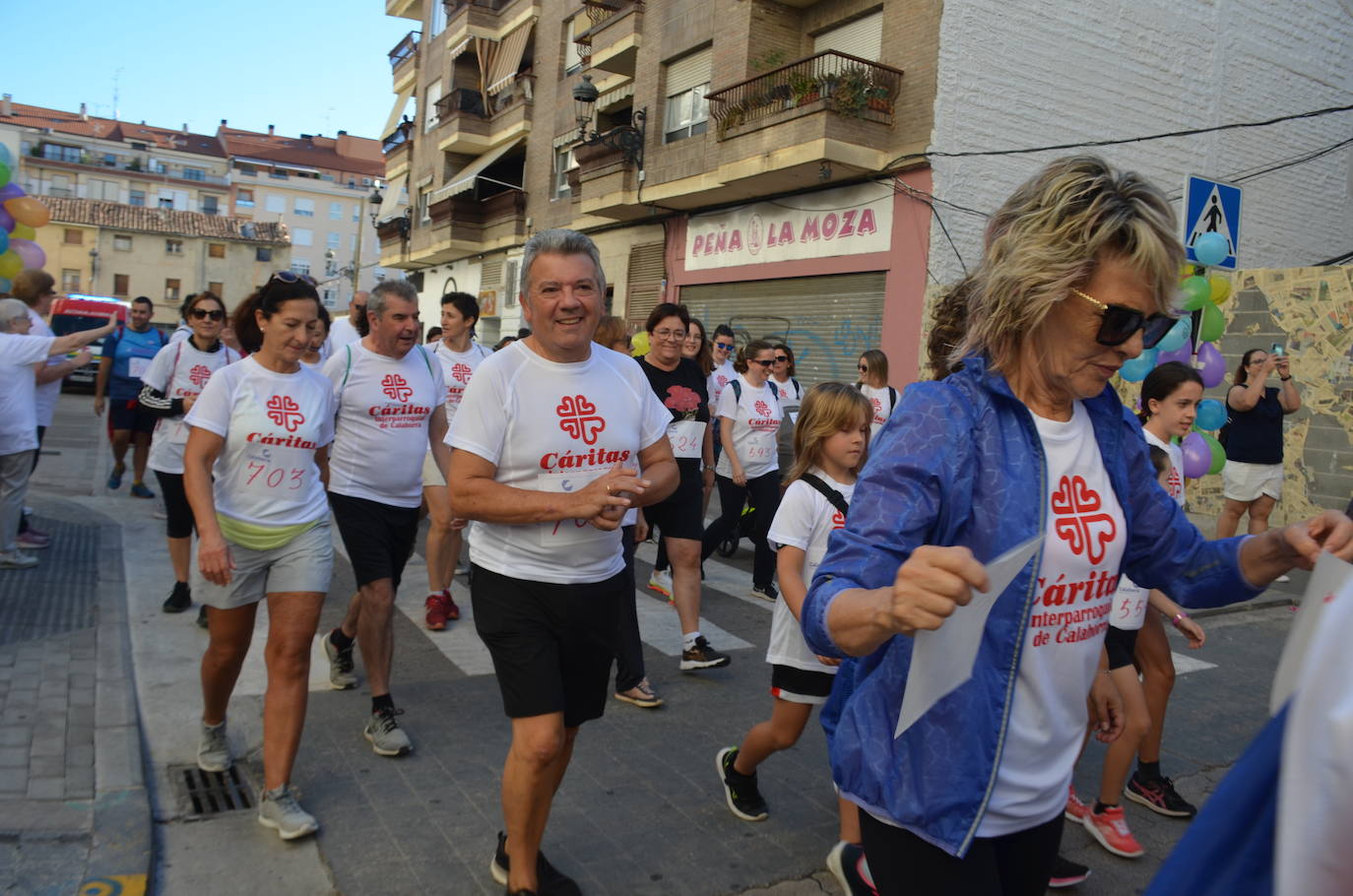 Marcha a favor de Cáritas en Calahorra