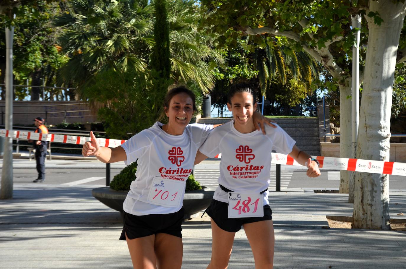 Marcha a favor de Cáritas en Calahorra