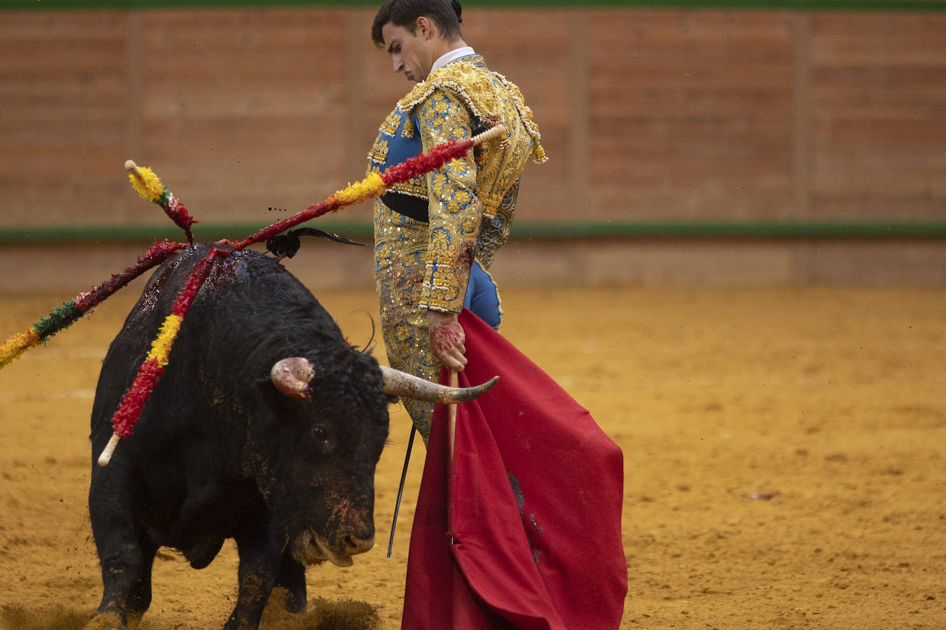 Sergio Rodríguez, Nek Romero y Sergio Sánchez, última novillada del Zapato de Oro de Arnedo