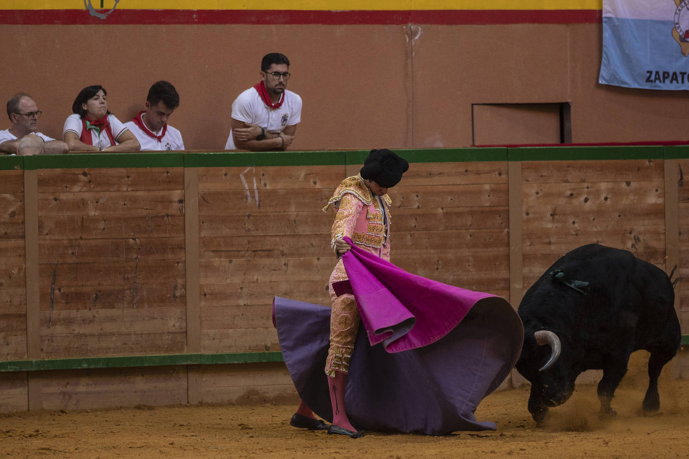 Sergio Rodríguez, Nek Romero y Sergio Sánchez, última novillada del Zapato de Oro de Arnedo