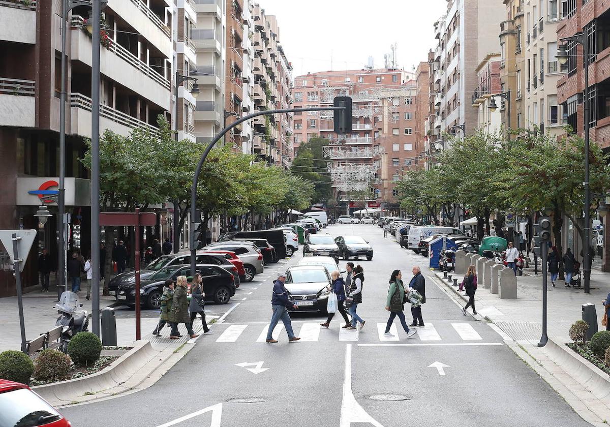 Calle San Antón, de Logroño.