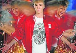 El ilusionista Asier Cortés.