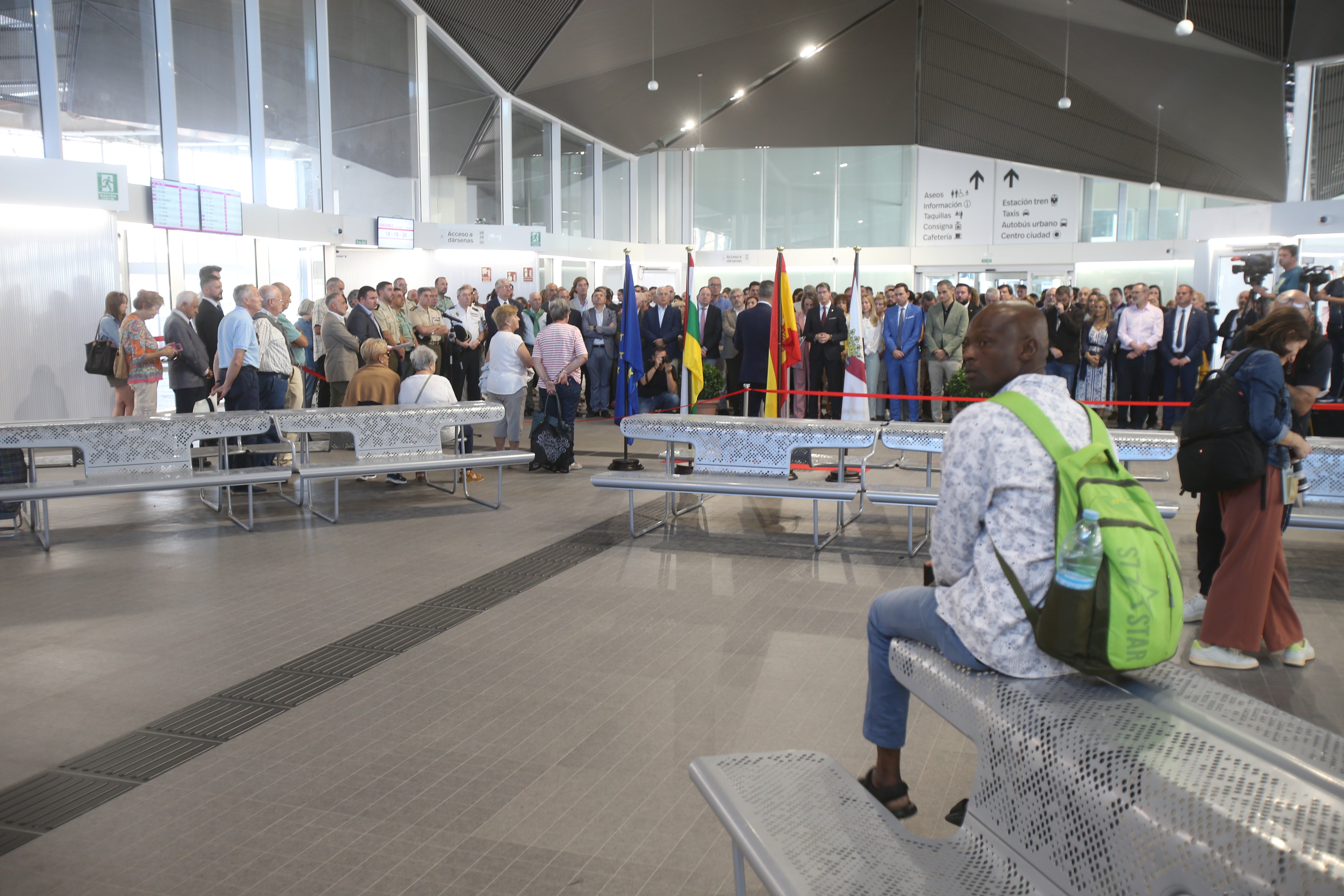 La inauguración de la nueva estación en imágenes