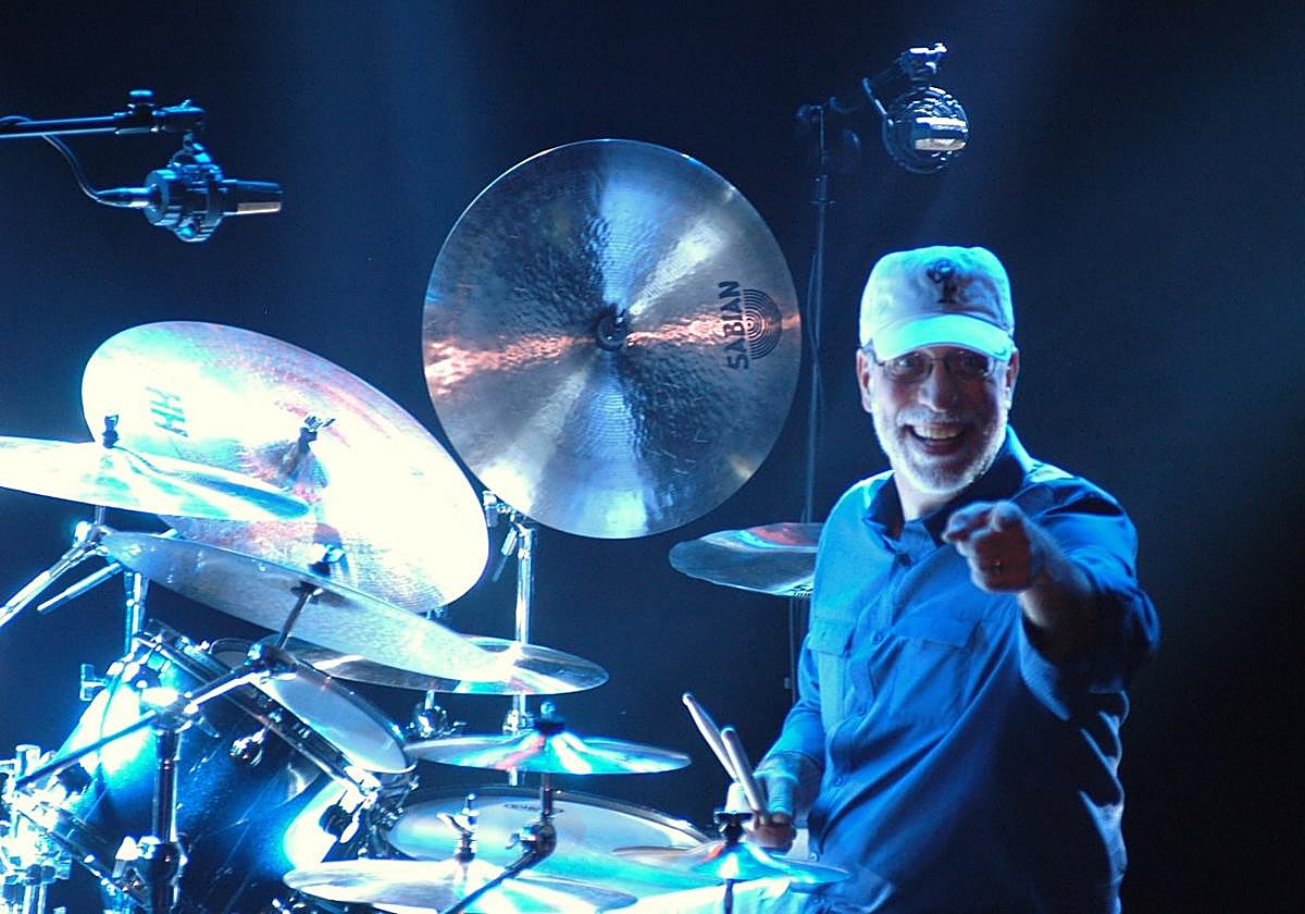 Dom Famularo.El embajador mundial de la batería fue el maestro de ceremonias del festival riojano en doce ediciones (faltó en la primera).