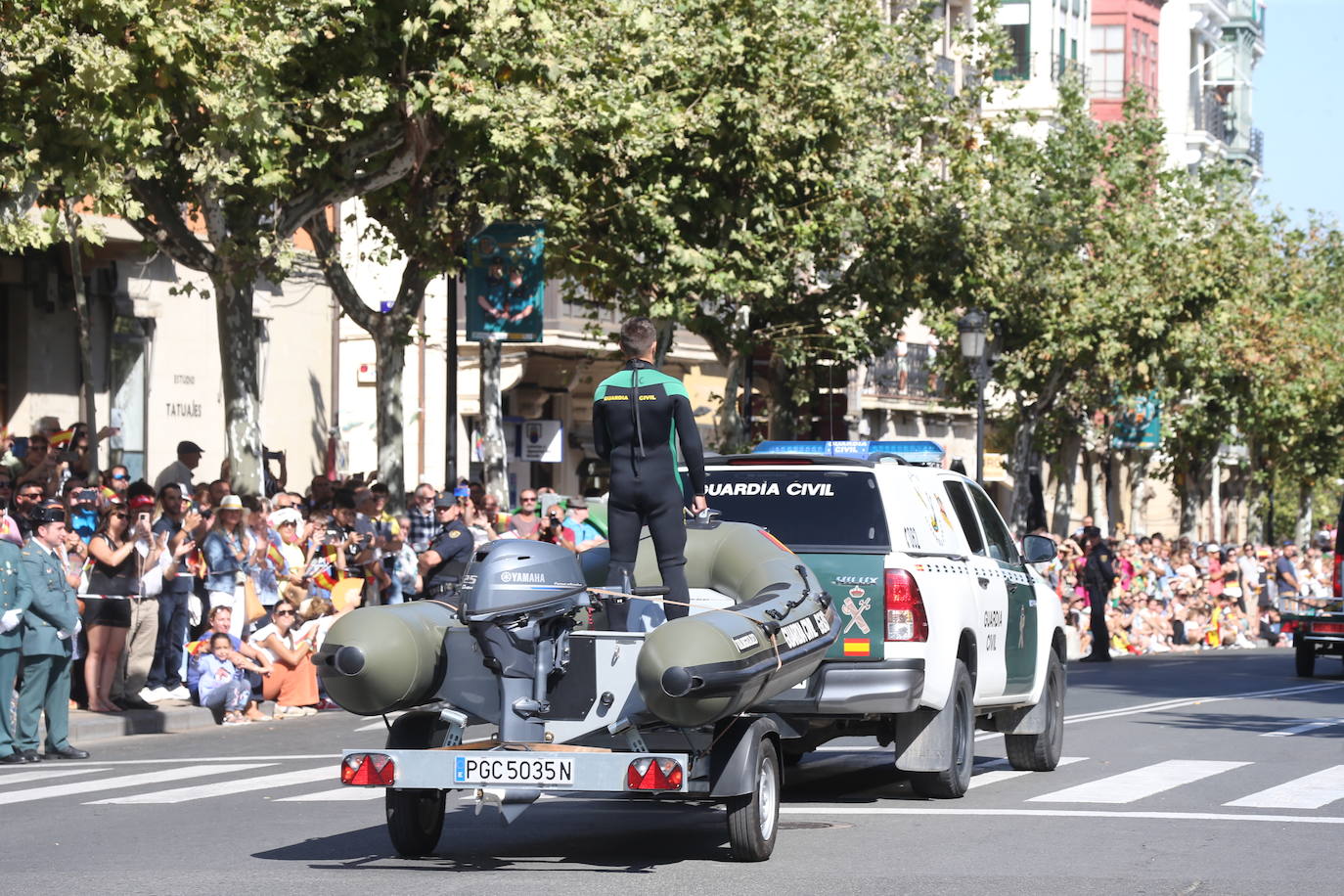 Desfile de la Guardia Civil