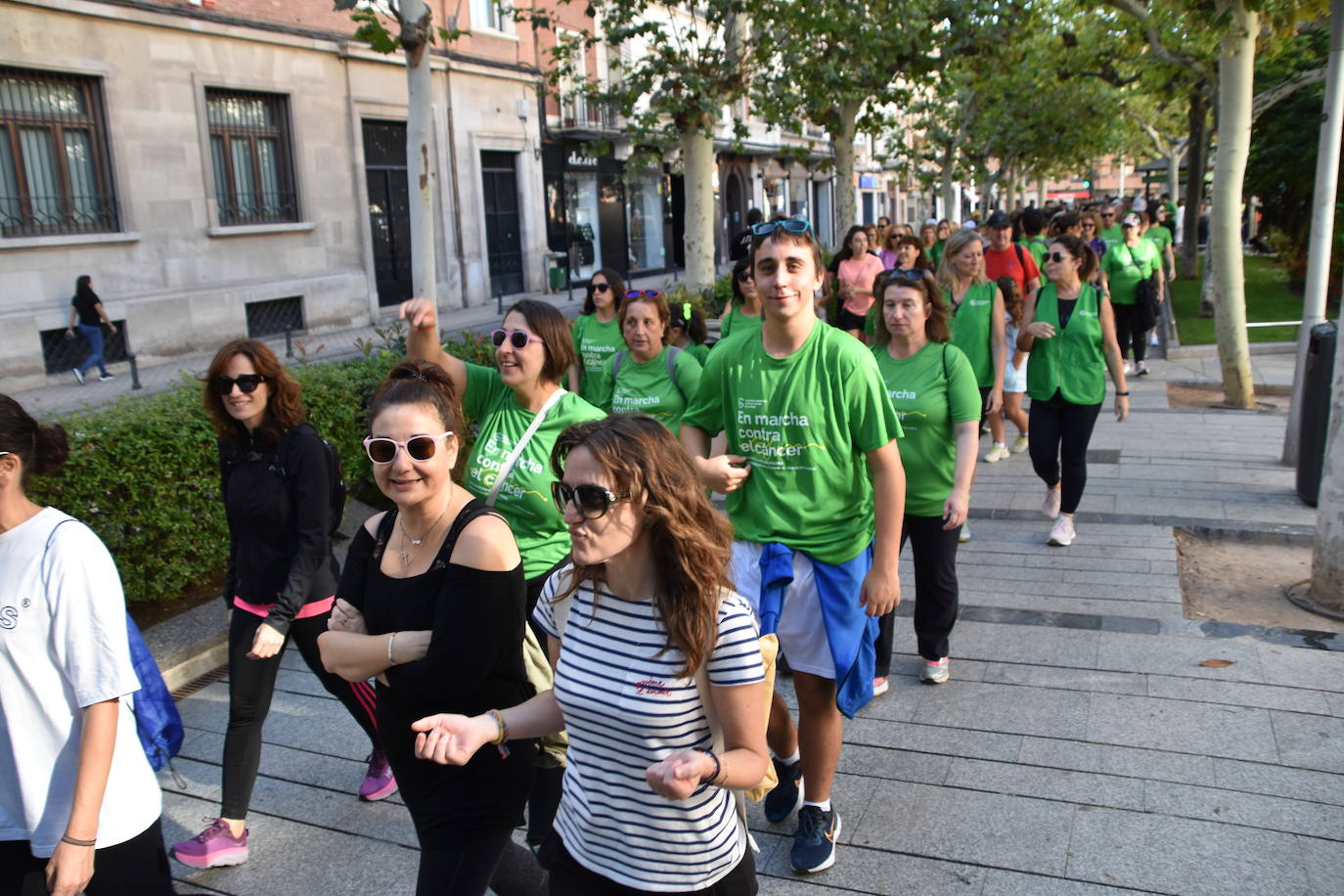 Imágenes de la marcha contra el cáncer