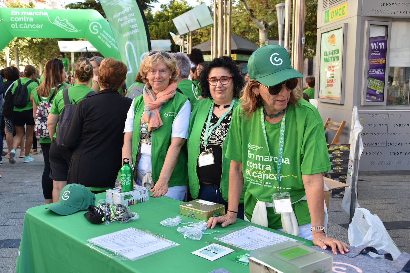 Imágenes de la marcha contra el cáncer