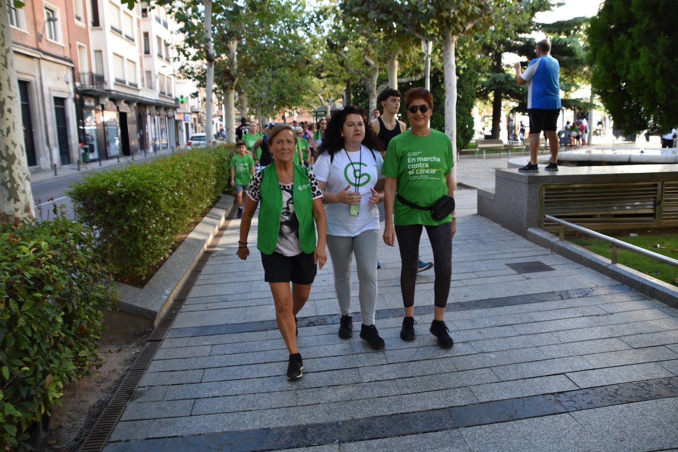 Imágenes de la marcha contra el cáncer