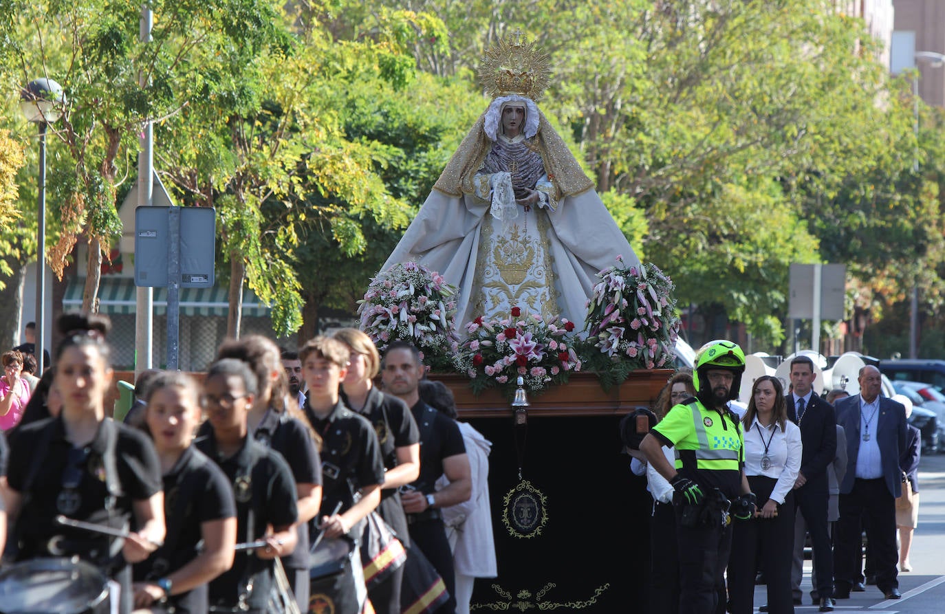 Procesión del Rosario de la Cofradía de Maristas