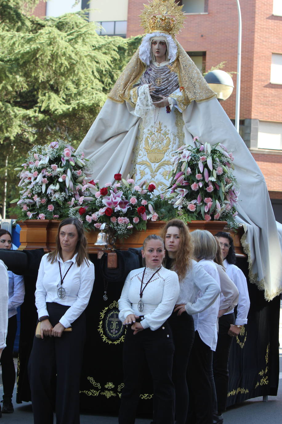 Procesión del Rosario de la Cofradía de Maristas