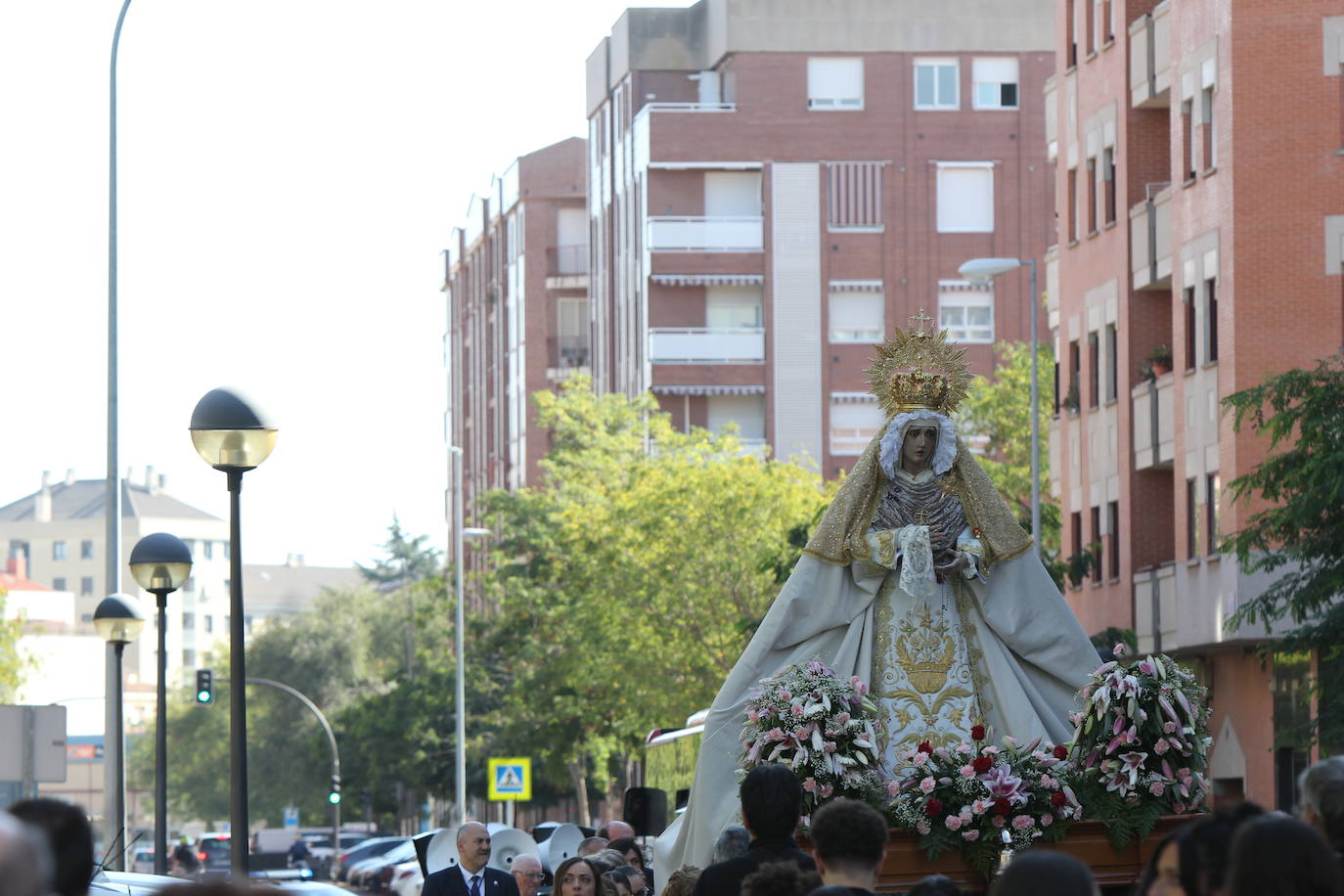 Procesión del Rosario de la Cofradía de Maristas