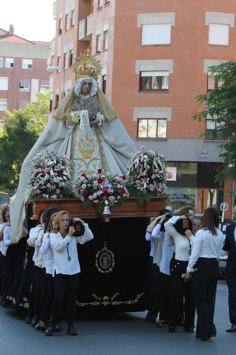 Procesión del Rosario de la Cofradía de Maristas