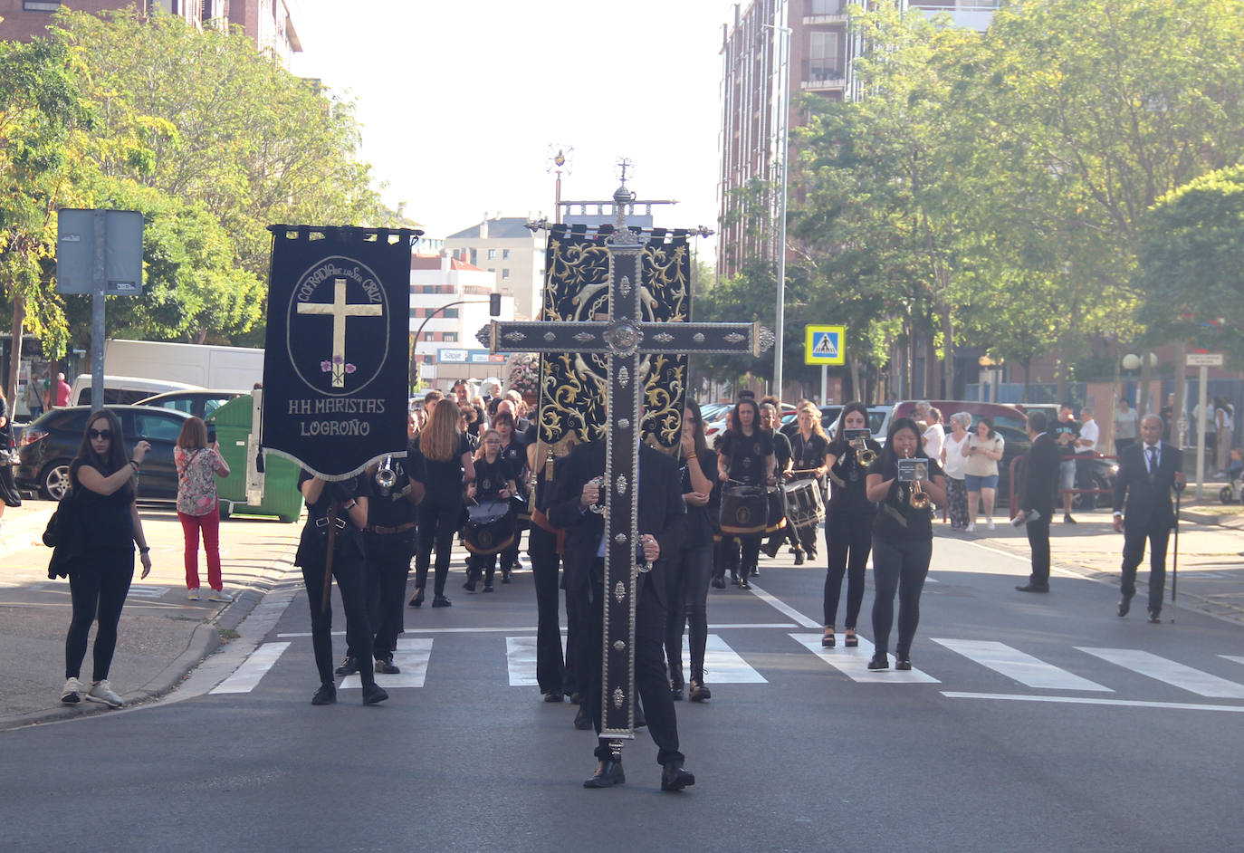 Procesión del Rosario de la Cofradía de Maristas