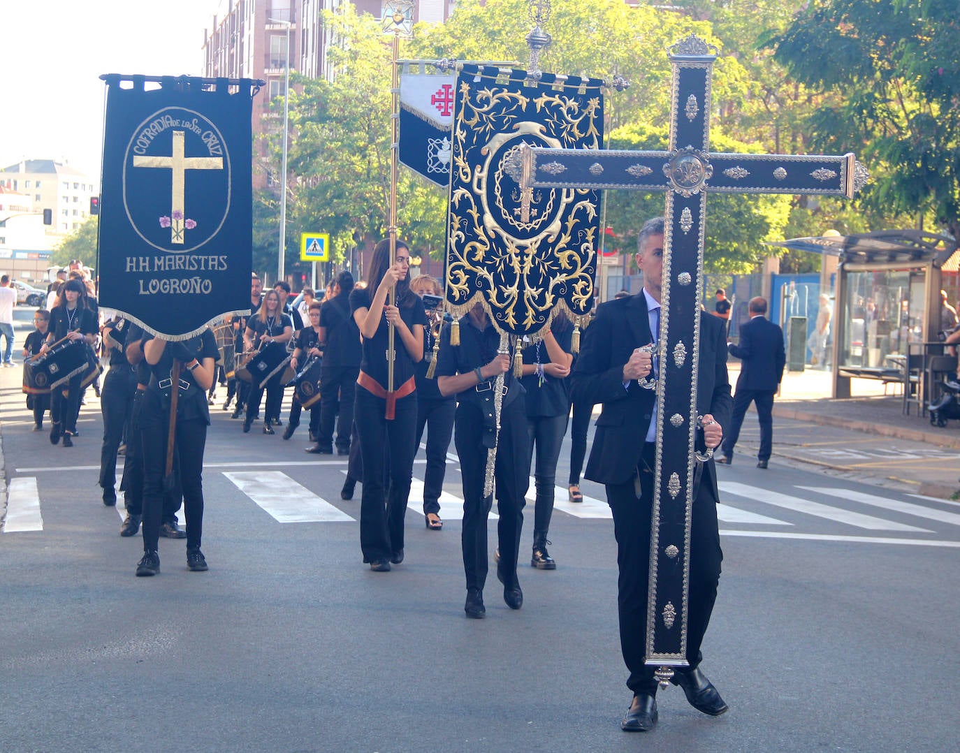 Procesión del Rosario de la Cofradía de Maristas