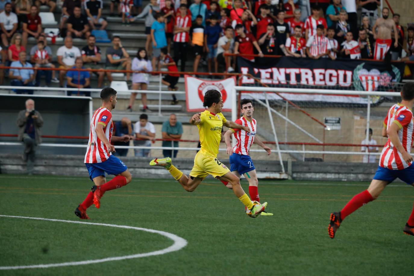 Triunfo de la UD Logroñés que le devuelve a la Copa del Rey
