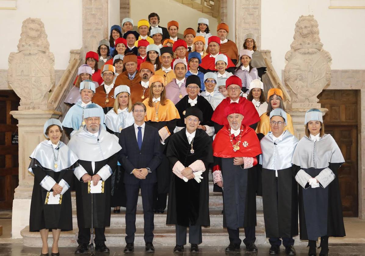 Investidura de los primeros doctores honoris causa de UNIR